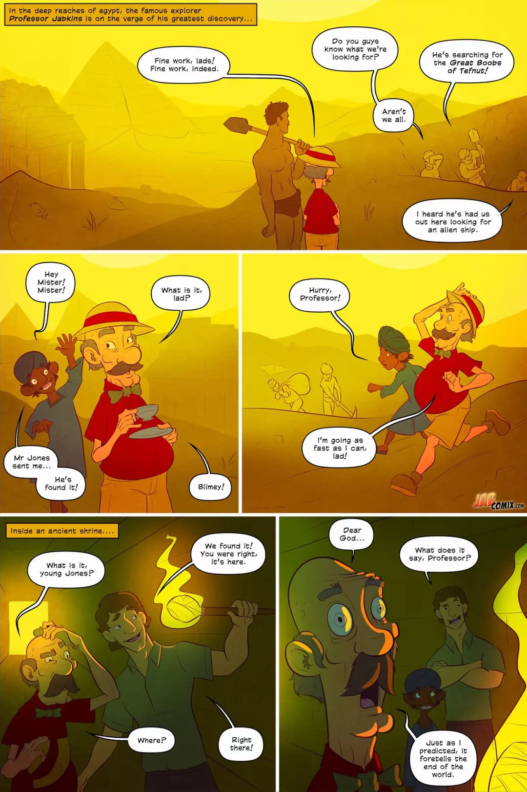 Grumpy Old Man Jefferson Here Cum The Girls! - Chapter 5 – page 2