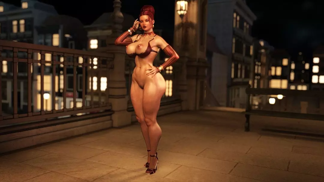 Artworks Pinups and Other Stuff Nighttime Stroll - Morgan – page 3