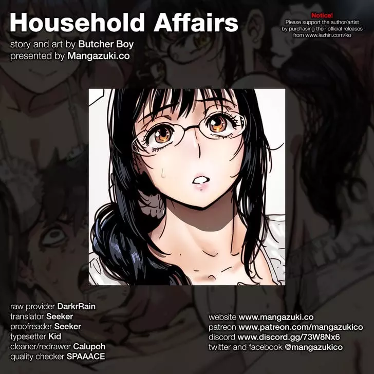 Household Affairs Chapter 89 – page 1