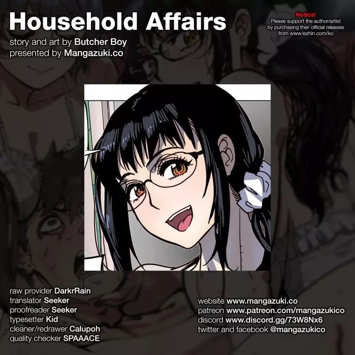 Household Affairs Chapter 90 – page 1