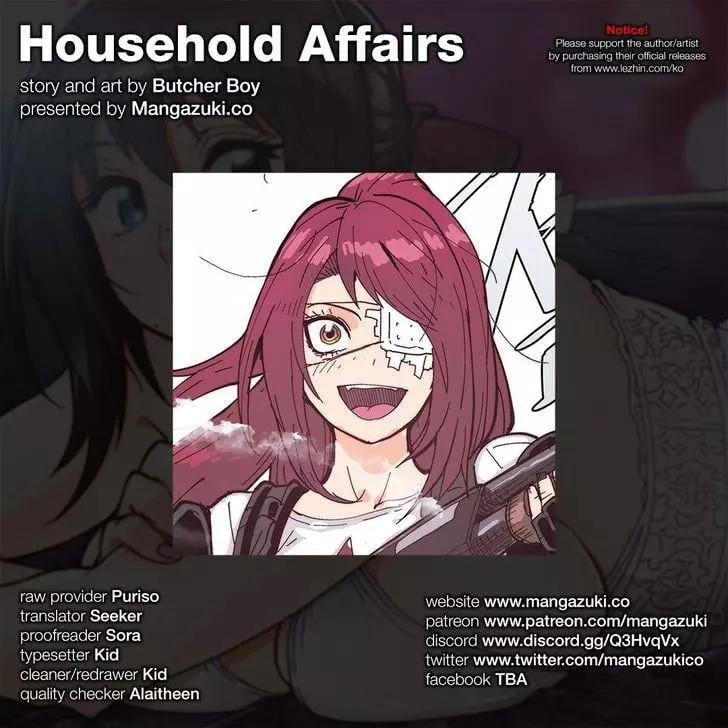Household Affairs Chapter 73 – page 1