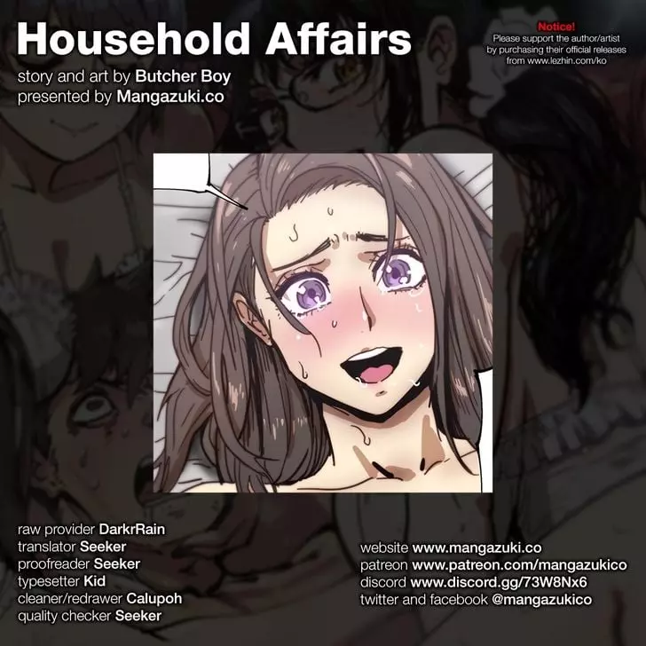 Household Affairs Chapter 88 – page 1