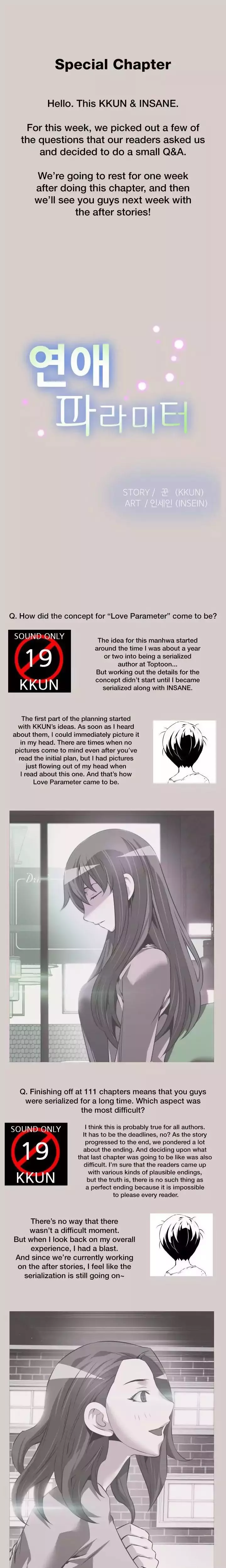 Love Parameter Chapter 112 Special – page 1