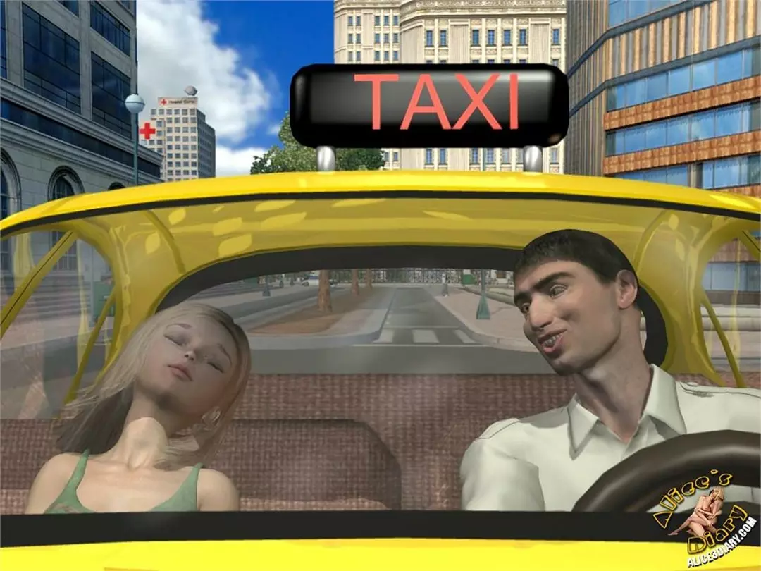 Alice’s Diary Chapter 05 Too hot cabbie – page 3