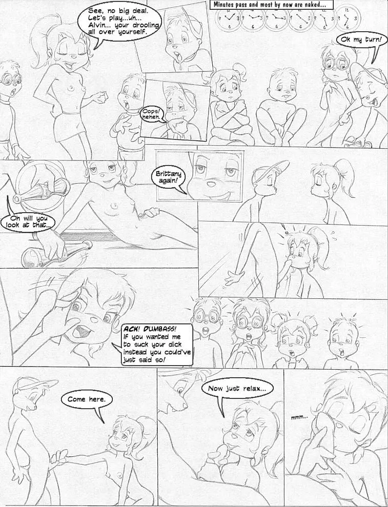 The Chipmunx Sleepover Party – page 3