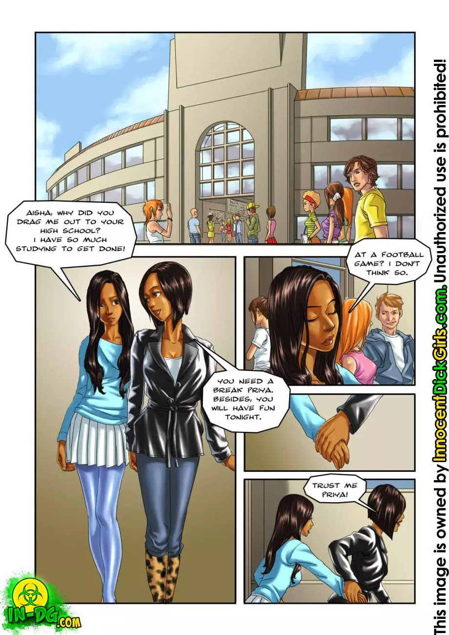 Aisha Goes To Homecoming – Aisha , Priya – page 2