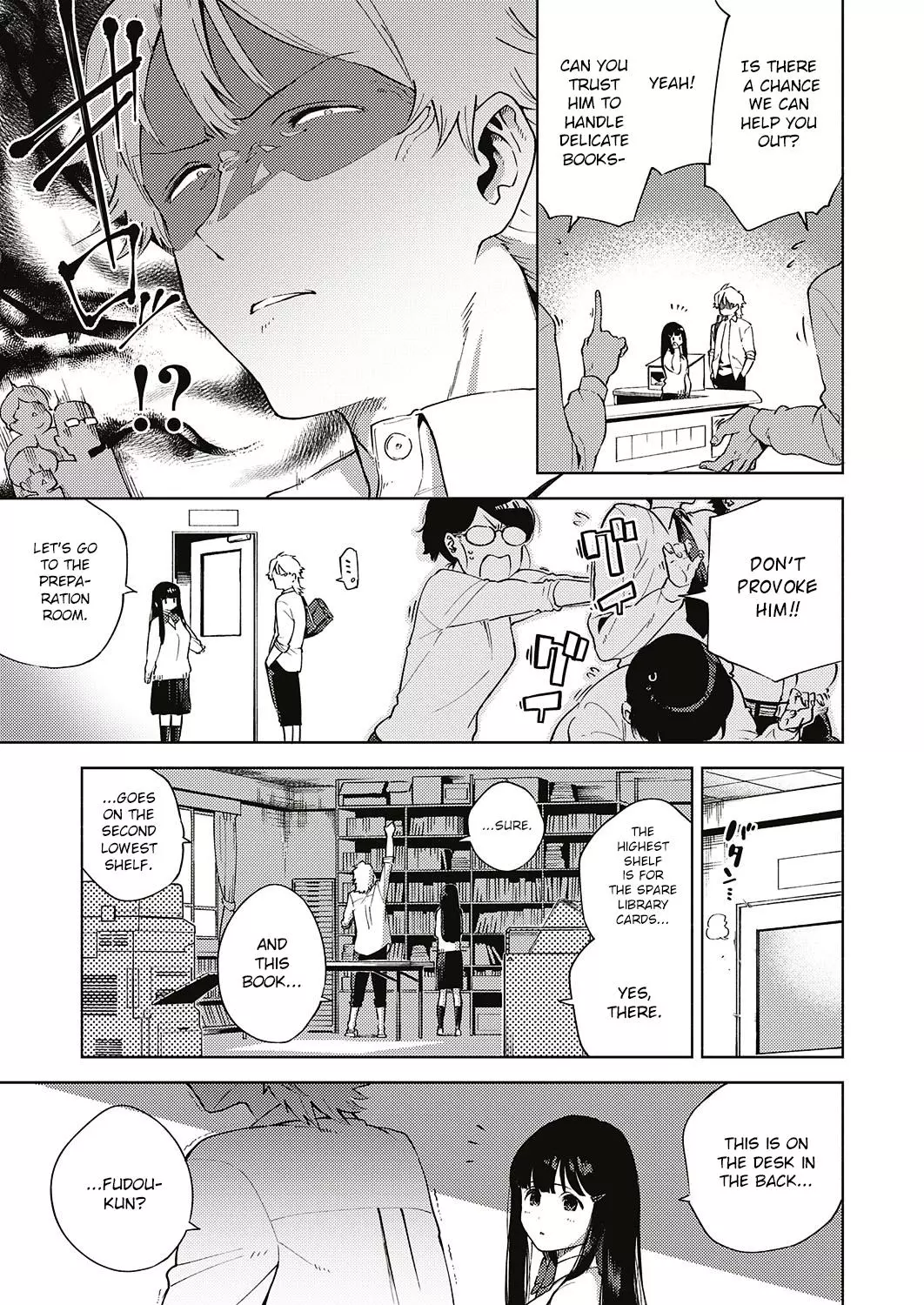 Toshoshitsu o Shimete Kara – page 3