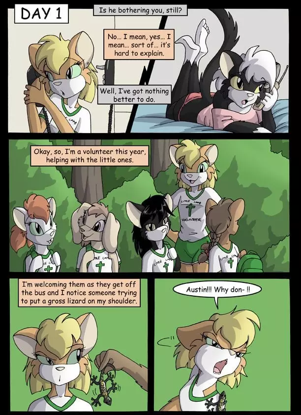 Amy’s Little Lamb – Summer Camp Adventure – page 3