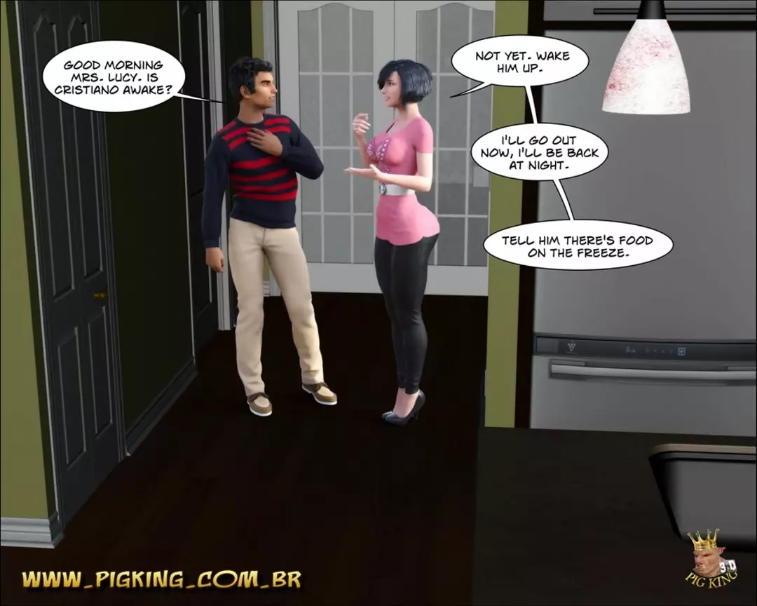 Help Me! – Cristiano, Leonard Help Me! - Orgy In The Backyard - Cristiano, Bob, Leonard, Big Paul - Chapter 2 – page 2