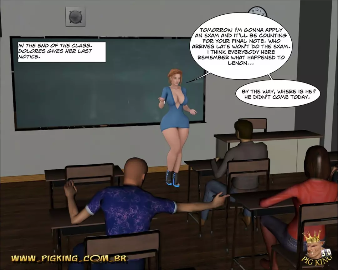 Learning A Lesson – Teacher Dolores – page 3