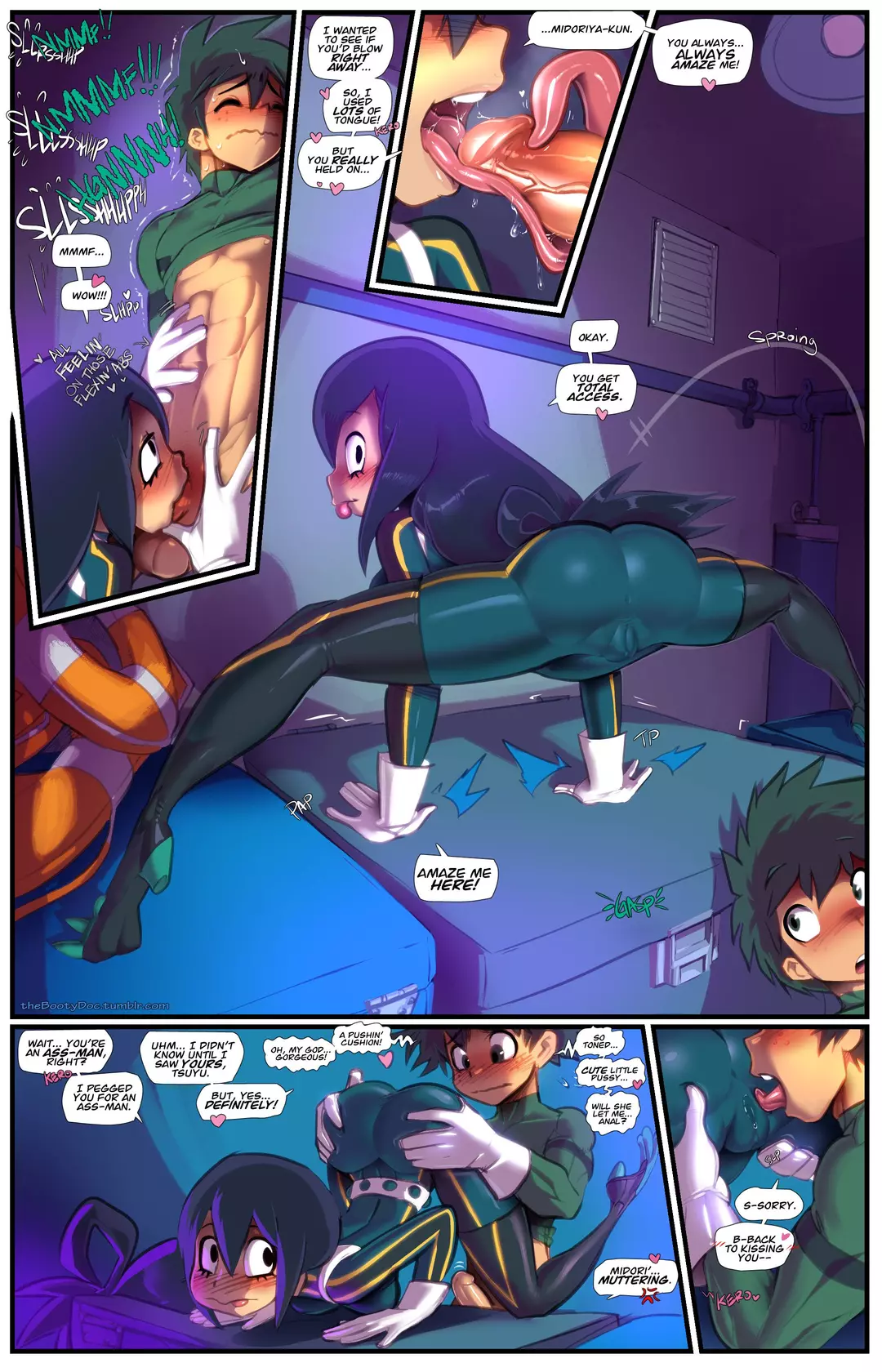 Deku and Froppy SMASH! Audio Porn Comic Deku and Froppy SMASH! - Chapter 2 – page 3