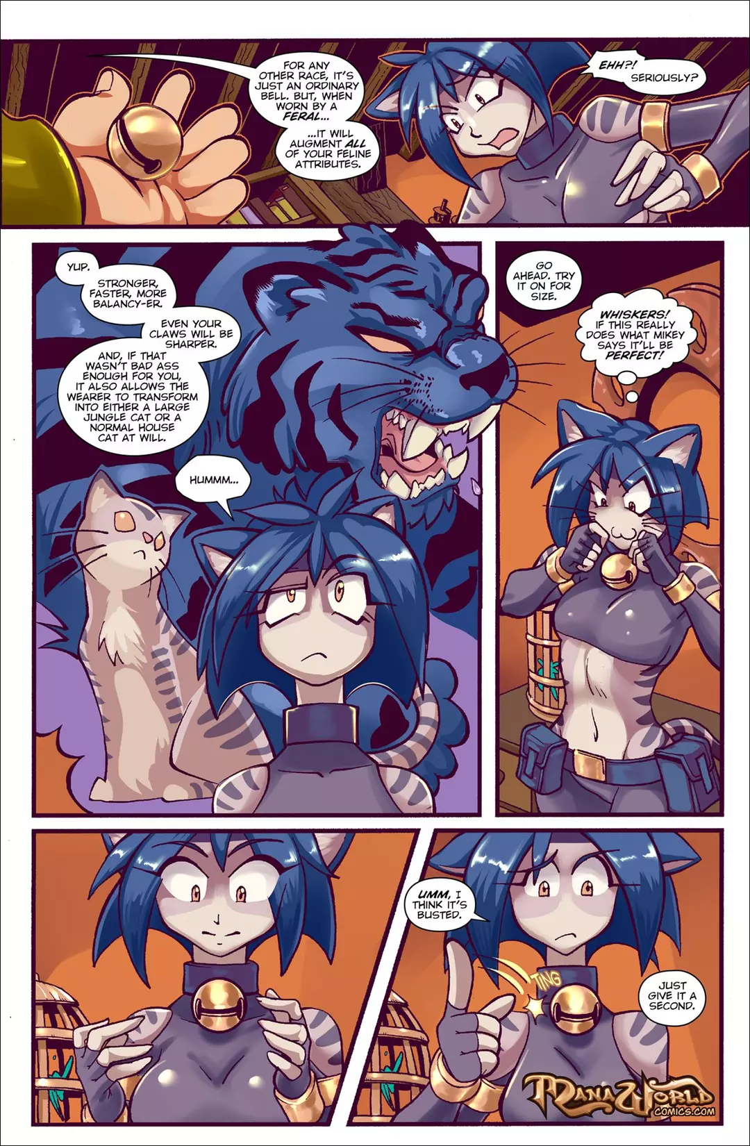 Belling The Cat Girl – page 3