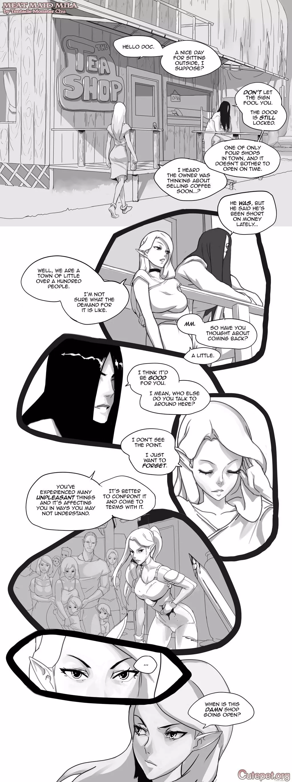 Meat Maid Mila Chapter 2 – page 1