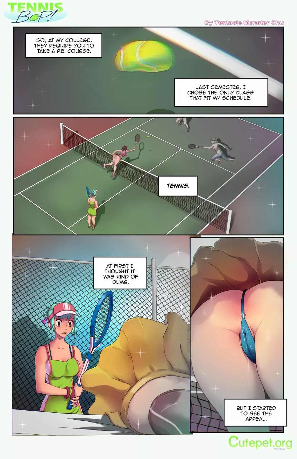 Time Stop! And Bop Audio Porn Comic Tennis Bop! Back-End-Spin - Chapter 2.1 - Extra – page 1