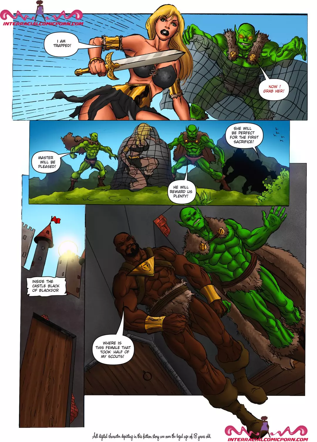 The Warrior – page 3