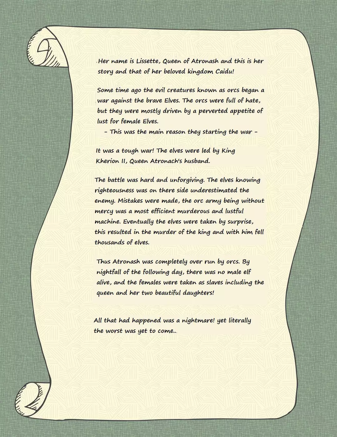 The Reward Of The Orcs Chapter 1 – page 2