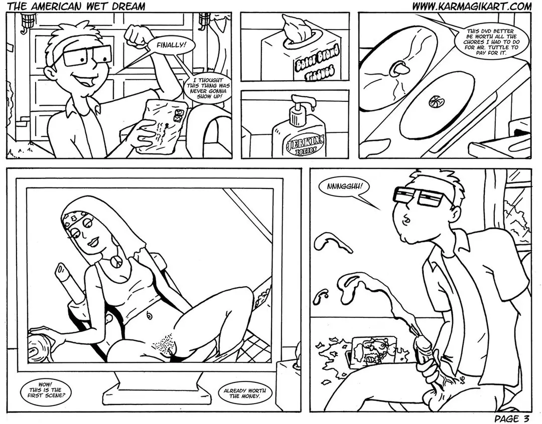The American Wet Dream No Color – page 3