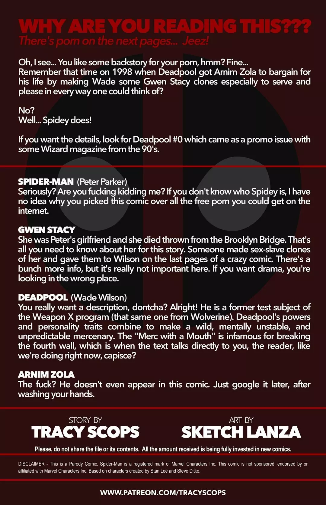 Gwen Stacys Are The Sole Property Of Deadpool – page 2