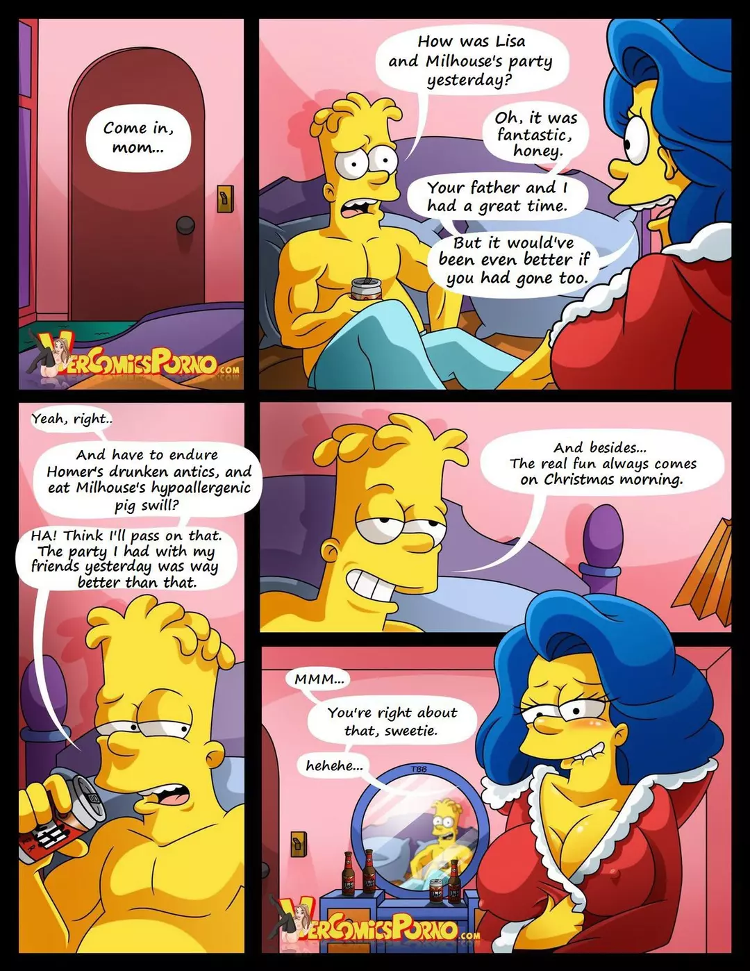 Milky White Christmas Audio Porn Comic – page 3