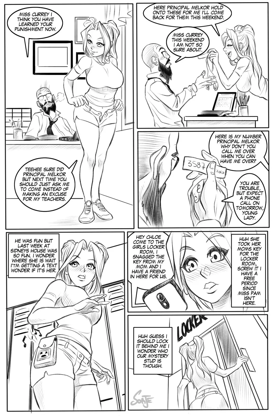 Sidney Fast R&R High - Chapter 2 – page 2