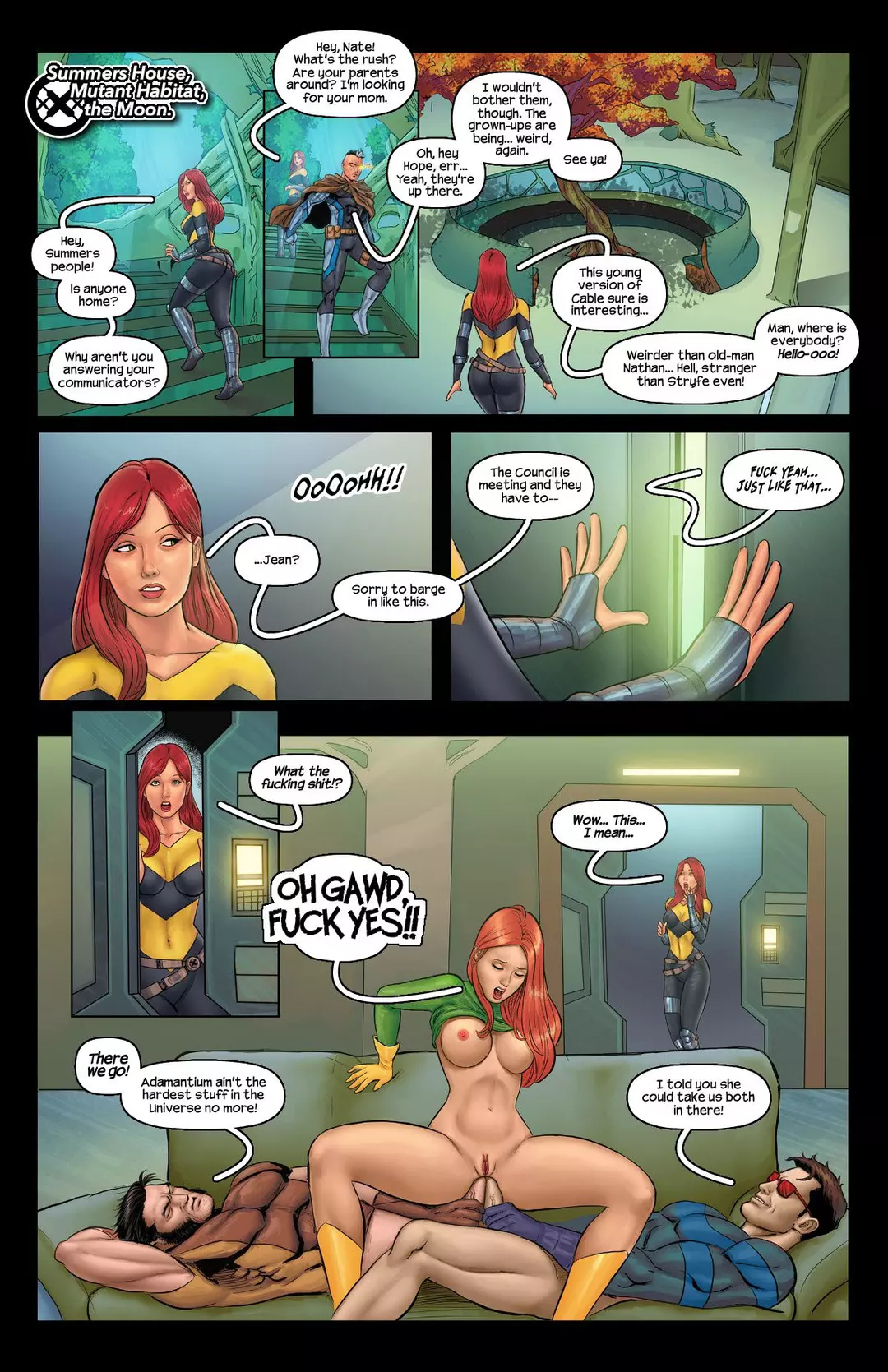 House Of XXX – Summers Home – page 3