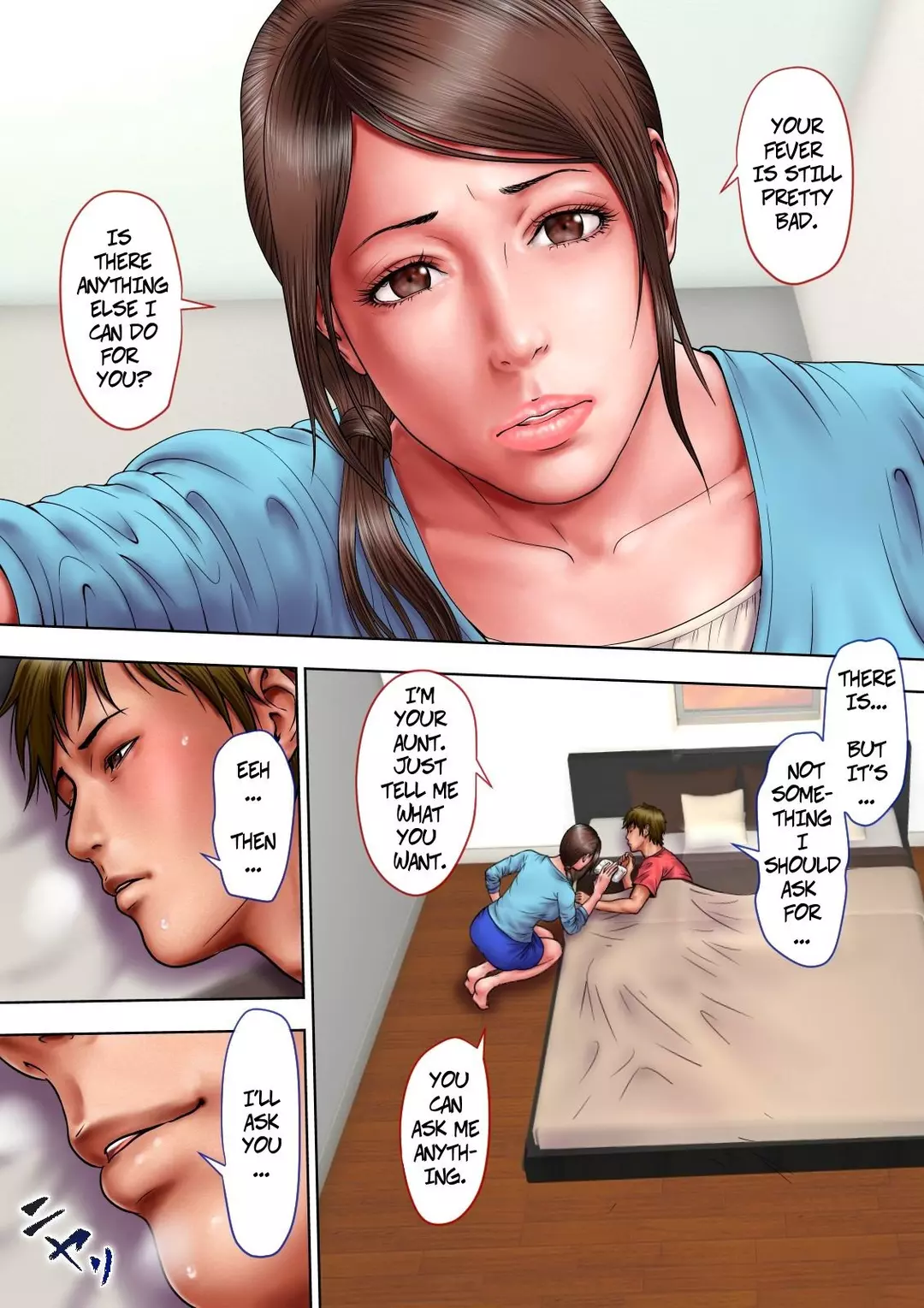 Cheating With My Sexy Aunt – page 1