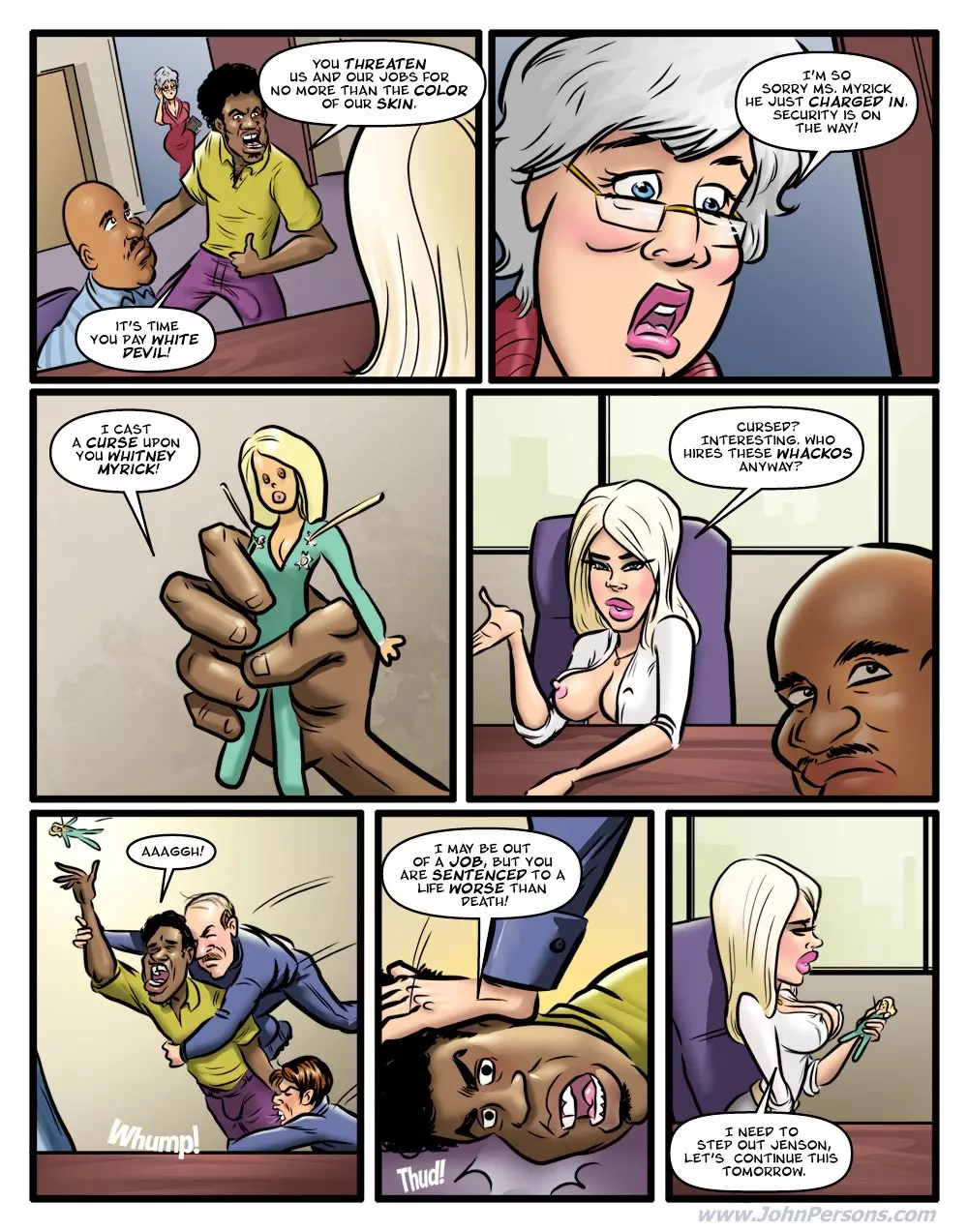 Cursed For Black Cock – page 3