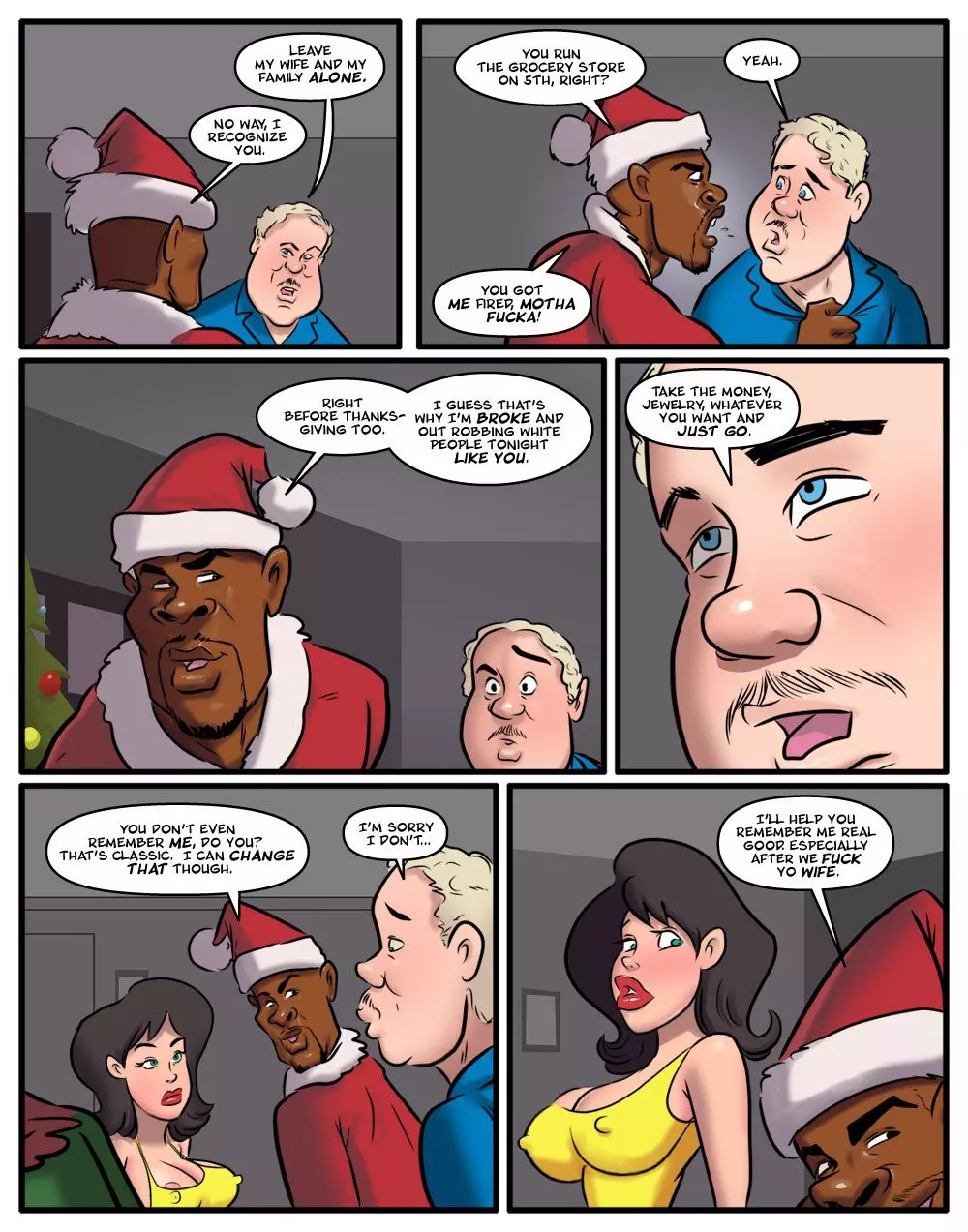Xmas Bandit – Dick Down – page 3