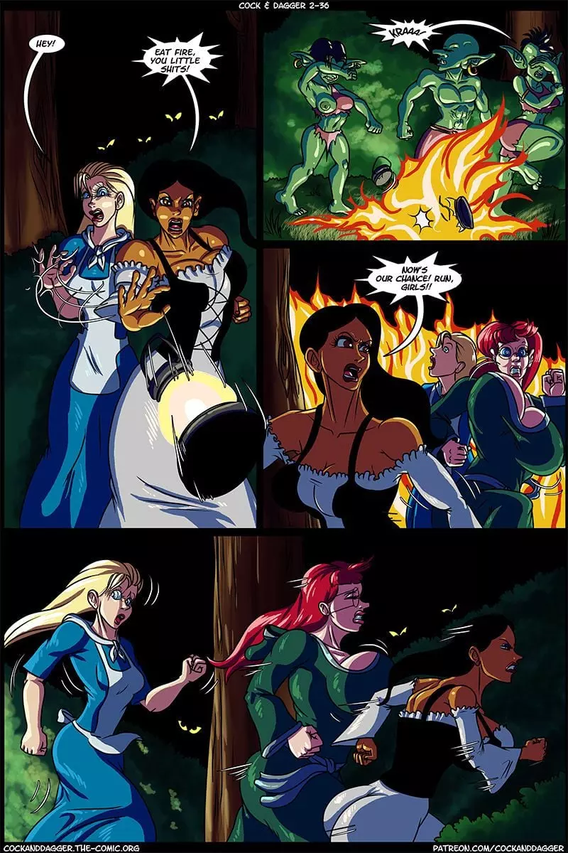 Cock & Dagger Chapter 2 - Into The Goblin Mine – page 2