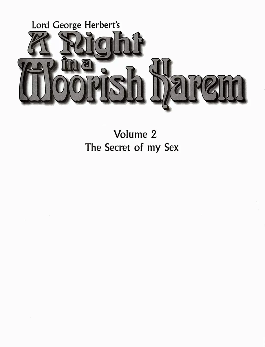 A Night In A Moorish Harem Chapter 2 – page 3