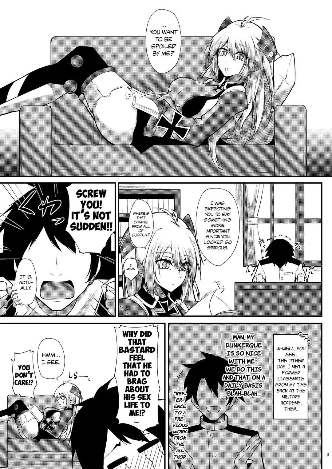 I Want To Be Spoiled By Prinz Eugen!! – page 3