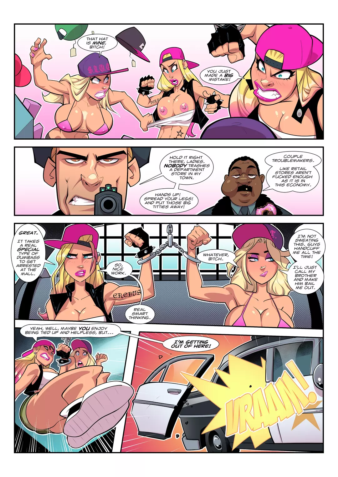Jen And Amber Don’t Get Along – page 2
