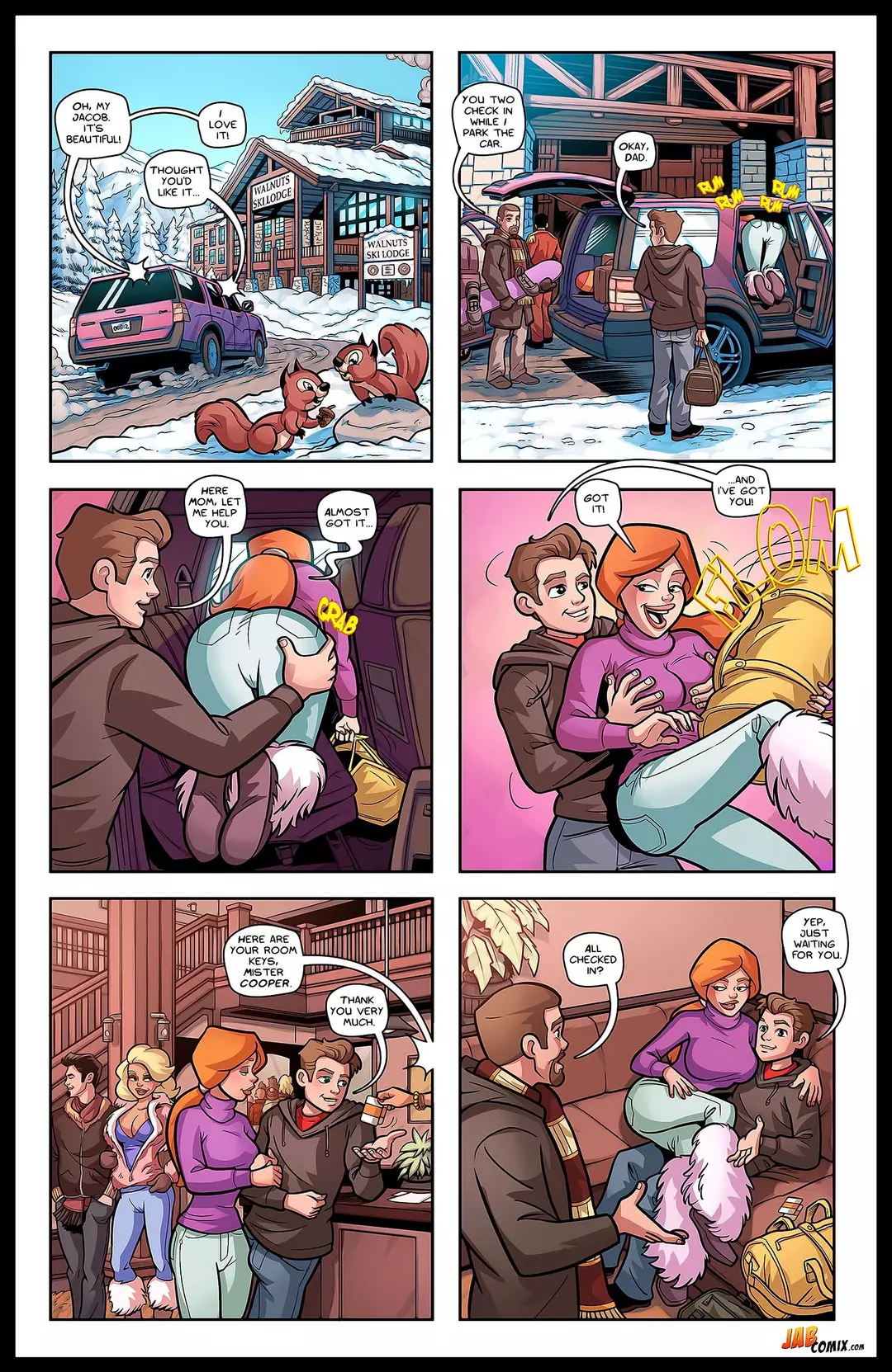 Snowed In Audio Porn Comic – page 3