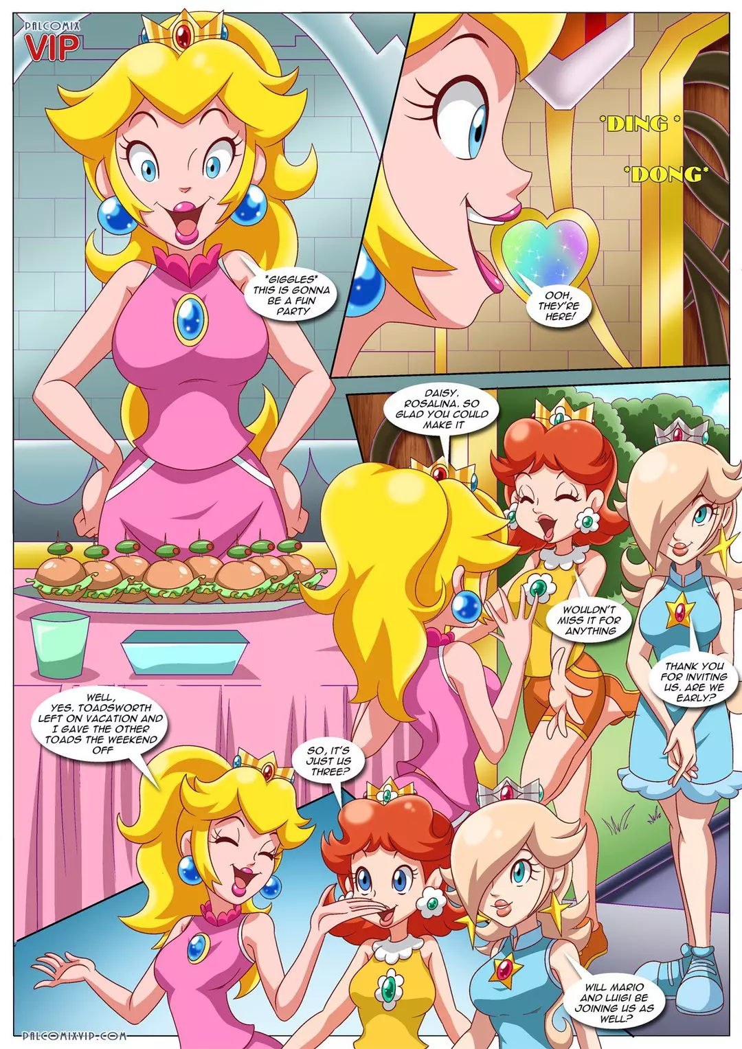 Peachy Party – page 2