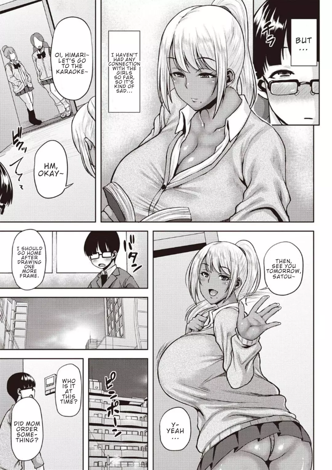 Dark-Skinned Gal Senpai of the Manga Club! – page 3