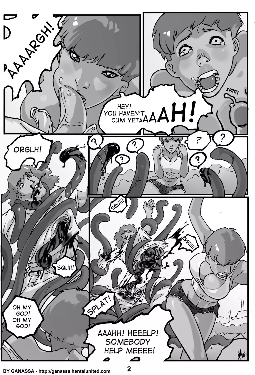 Tentacle Girl – page 3