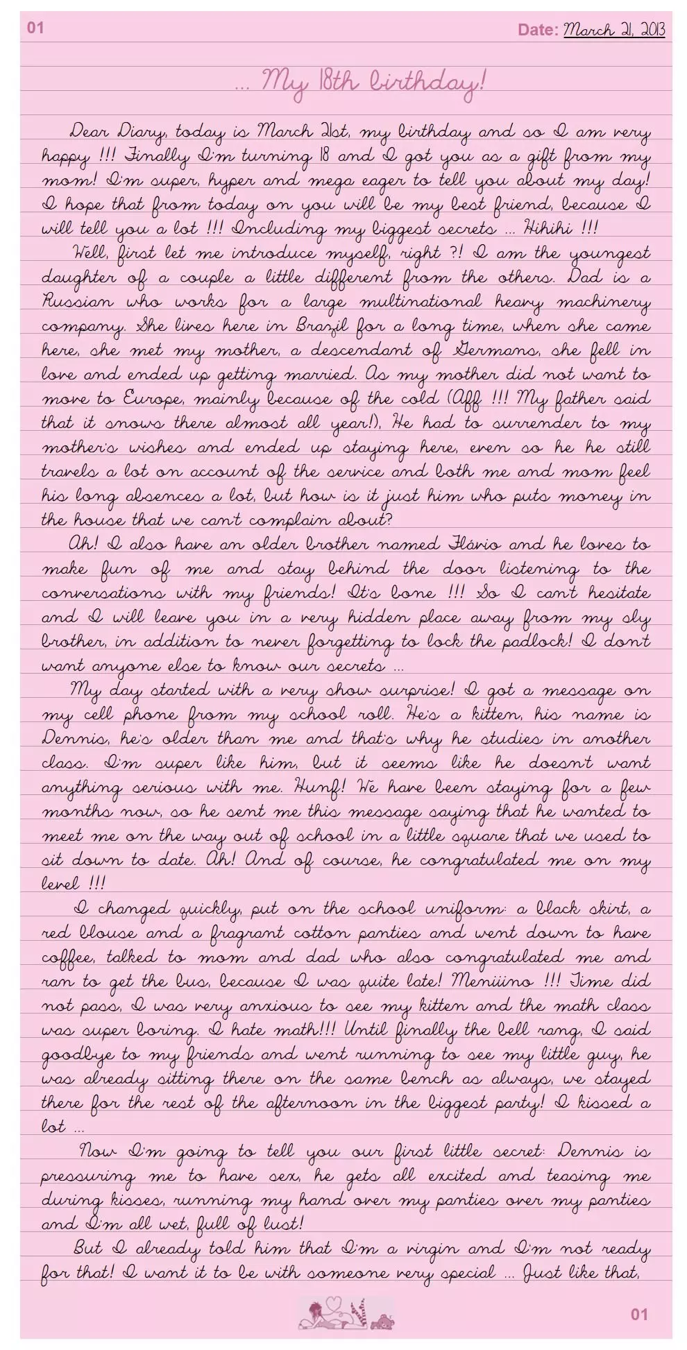 Leticia’s Diary – page 2