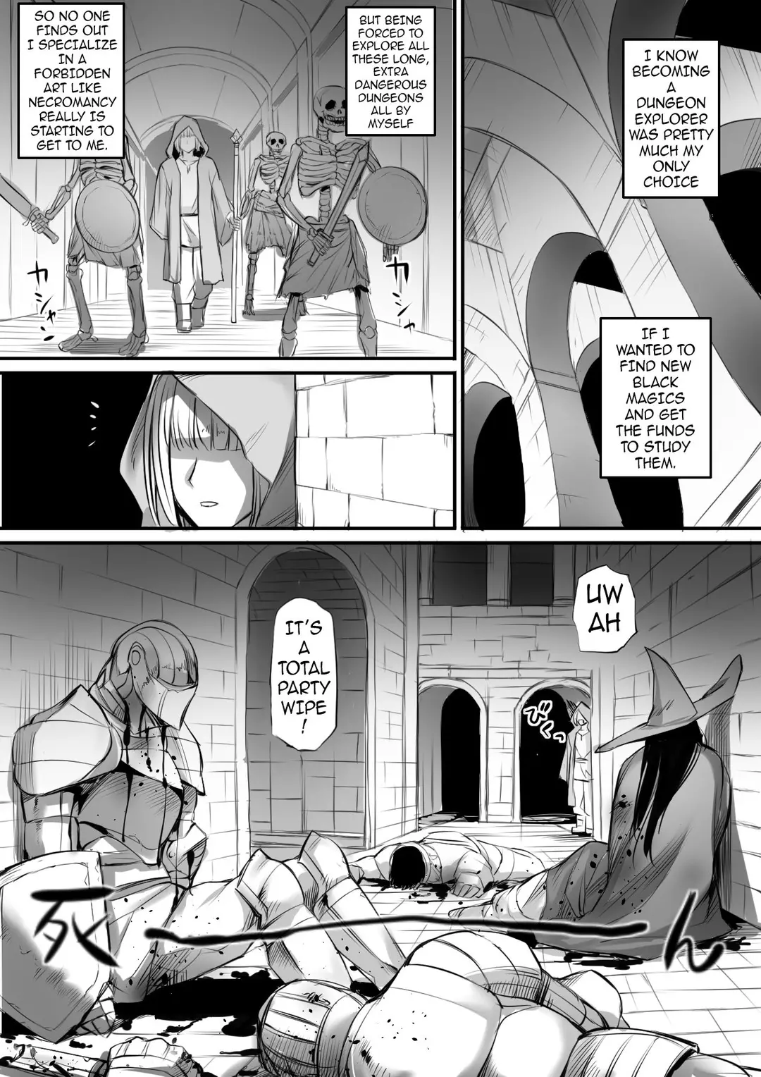 The Story of How After Finding the Corpse of a Martial Arts Girl in a Dungeon, I Tried to Make a Jiangshi – page 2