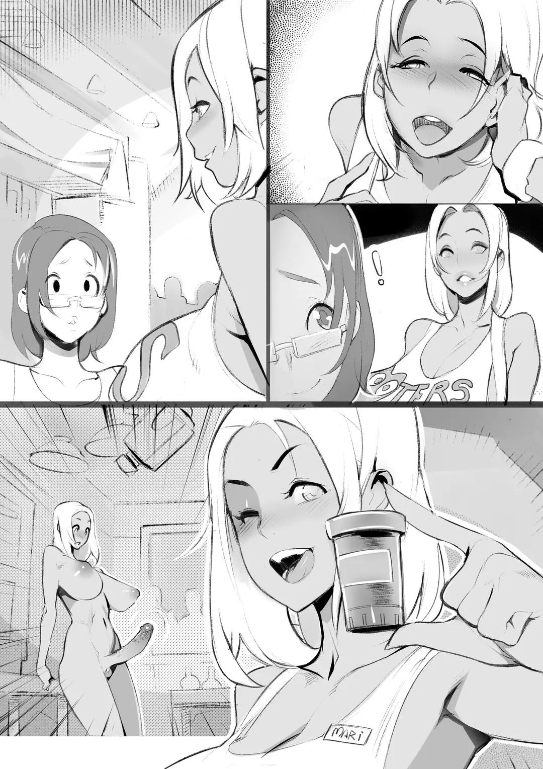 Pooters Futaday Textless - Chapter 1 – page 2