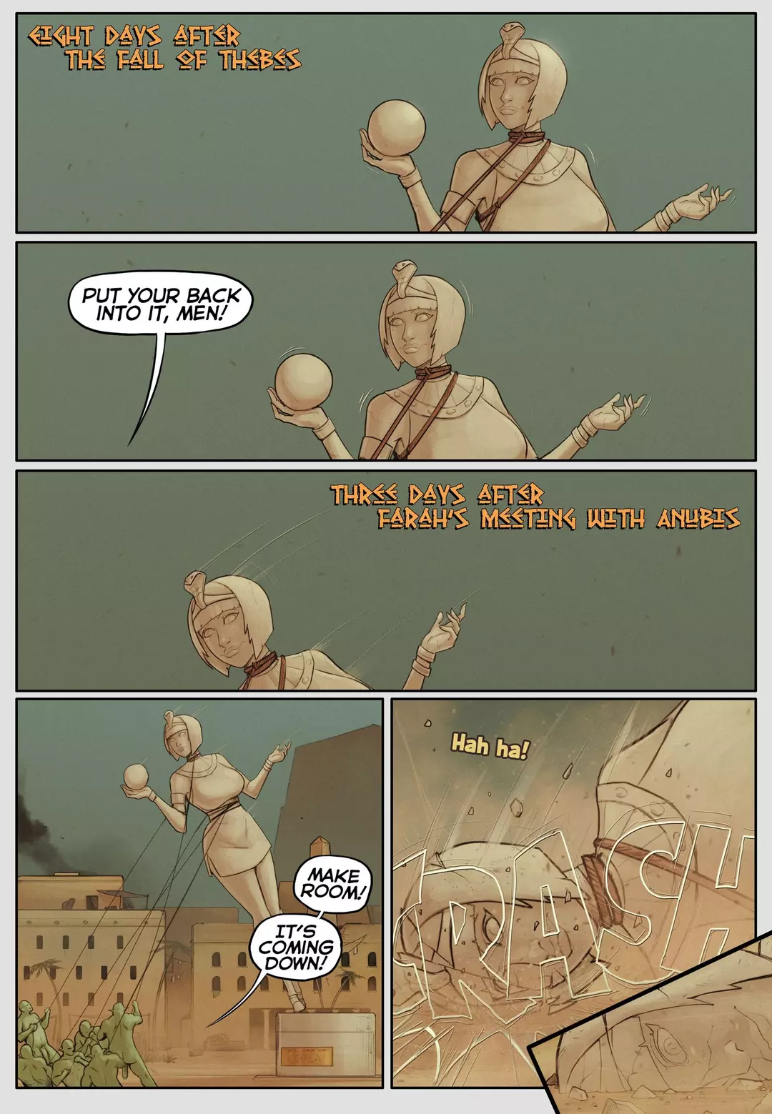 In The Shadow Of Anubis Audio Porn Comic In The Shadow Of Anubis - Chapter 2 – page 2