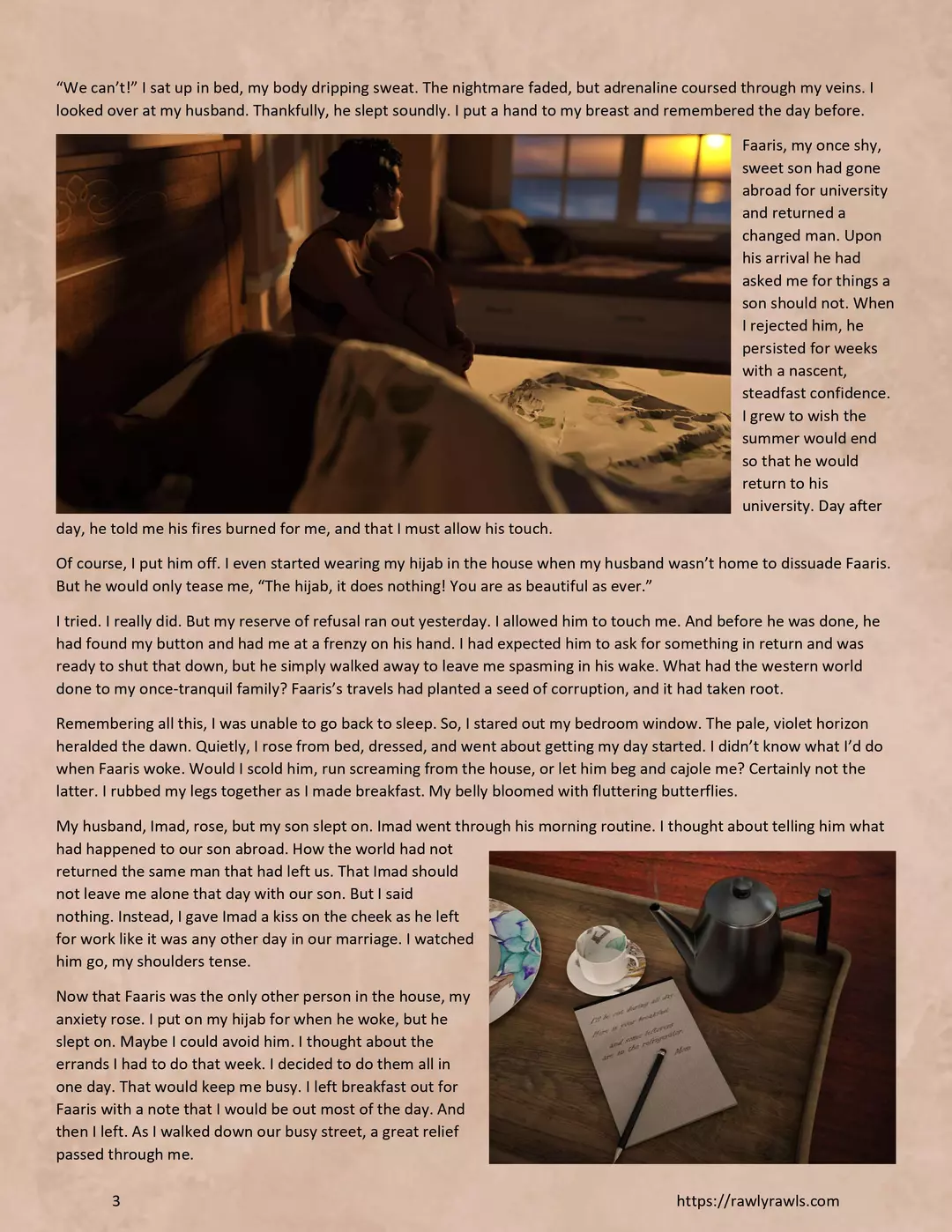 Faaris Bakir’s Summer Off Faaris Bakir's Summer Off - Chapter 1 – page 3
