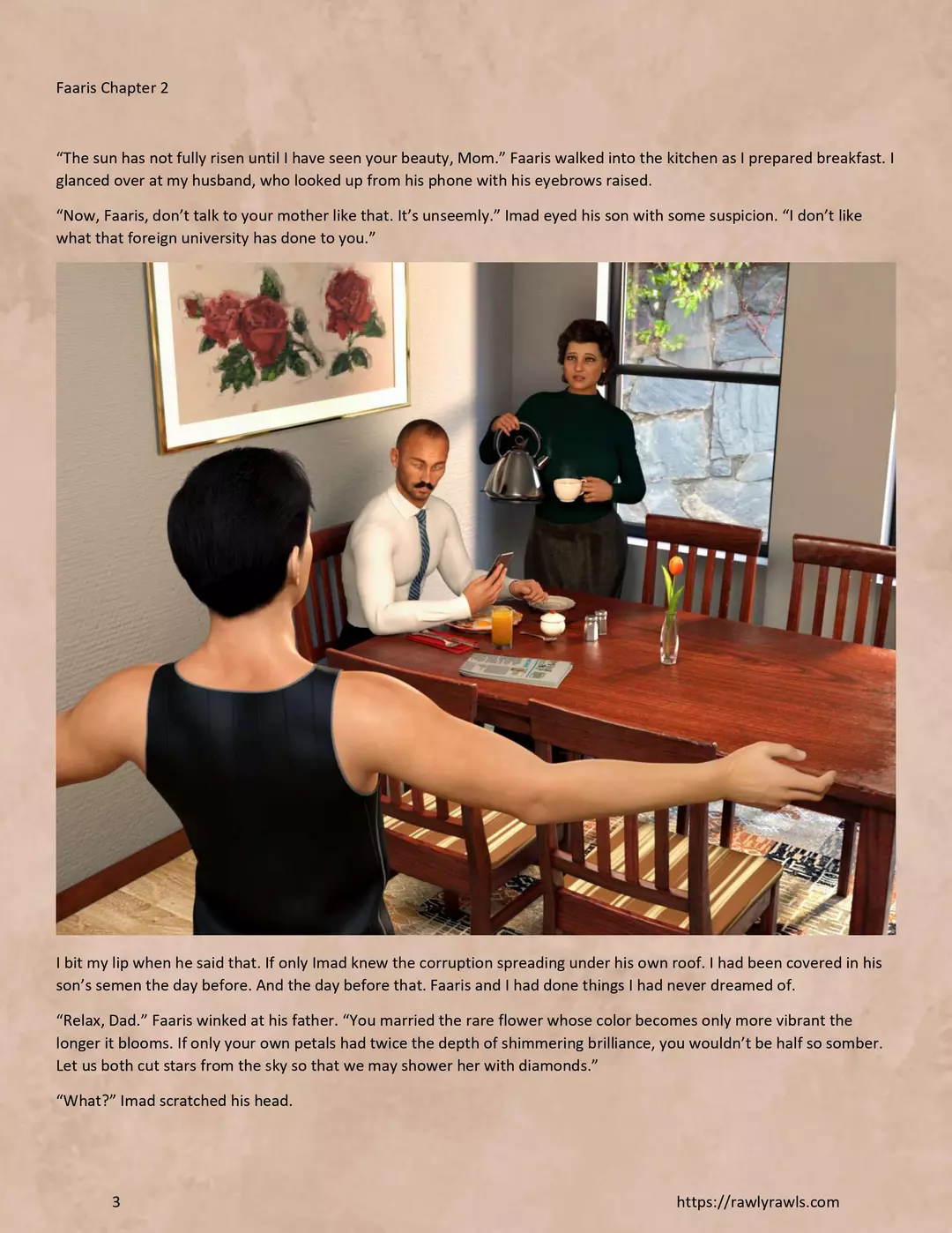 Faaris Bakir’s Summer Off Faaris Bakir's Summer Off - Chapter 2 – page 3