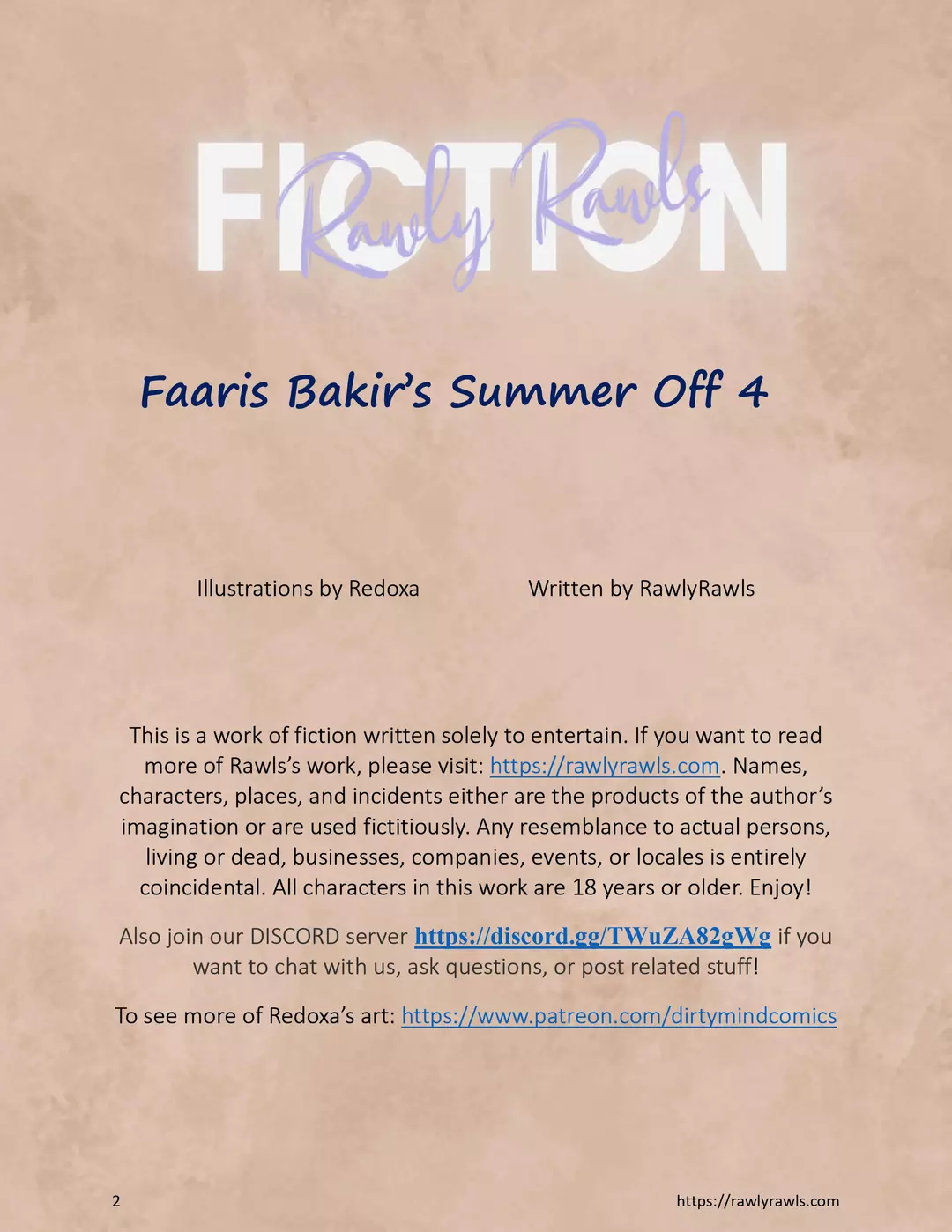 Faaris Bakir’s Summer Off Faaris Bakir's Summer Off - Chapter 4 – page 2