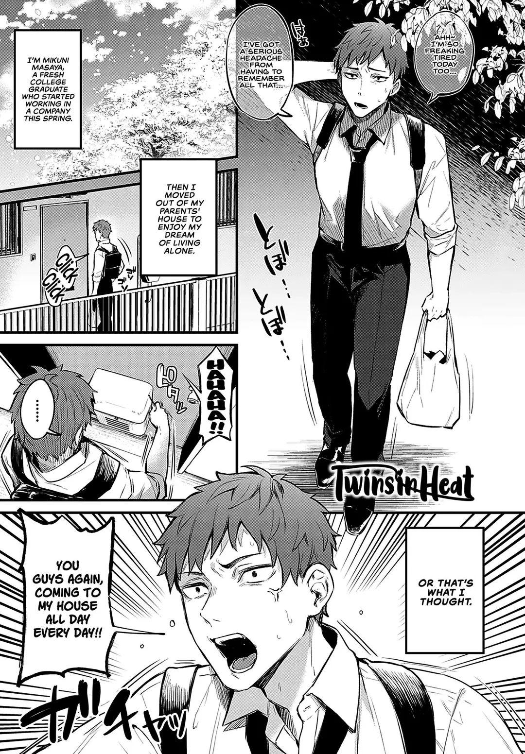 Twins in Heat – page 1