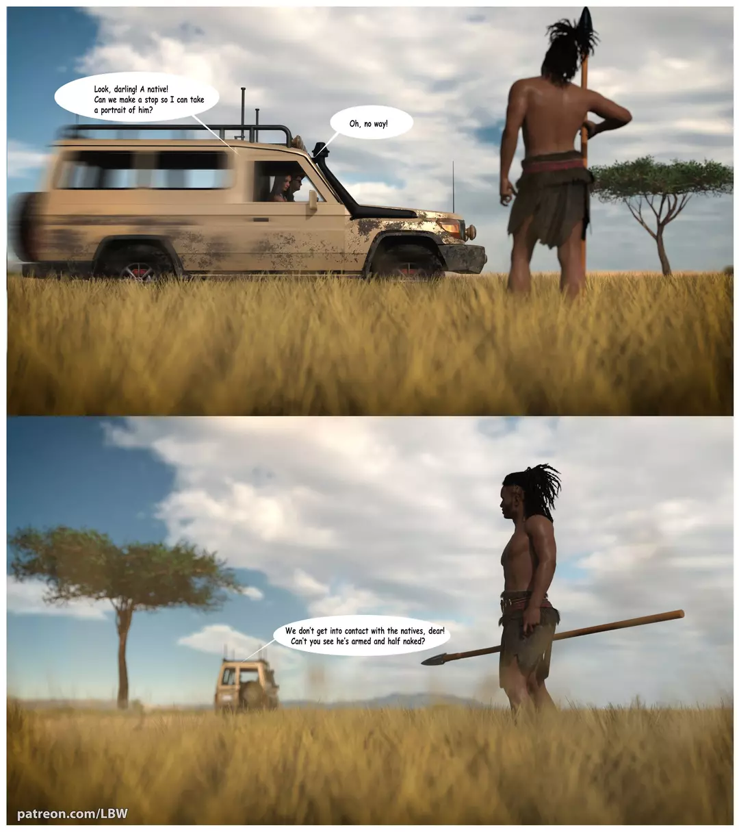 The Safari Adventure Chapter 1 – page 3