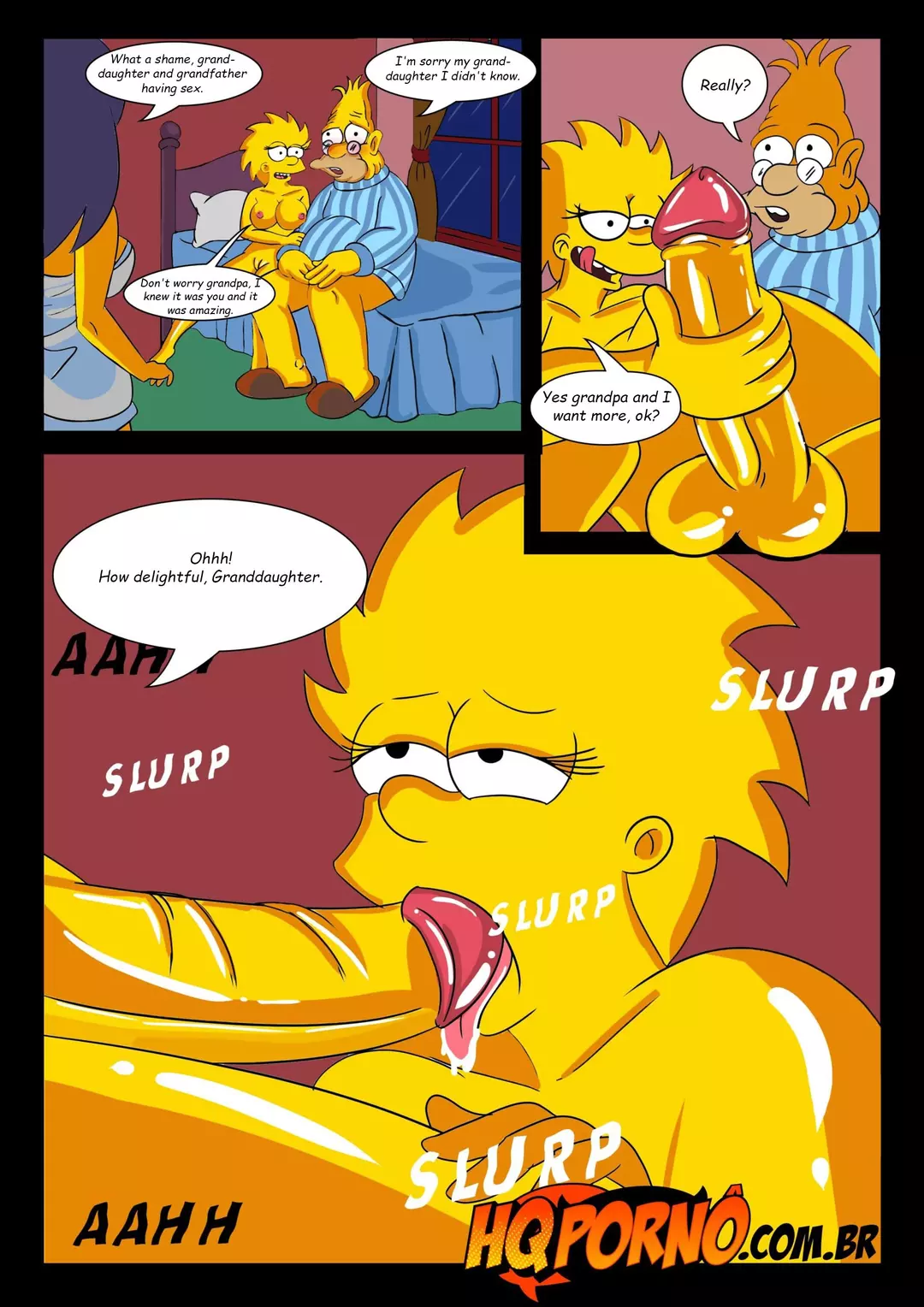 OS Simpsons Sleepover At Grandpa's House 2 - Chapter 4 – page 2