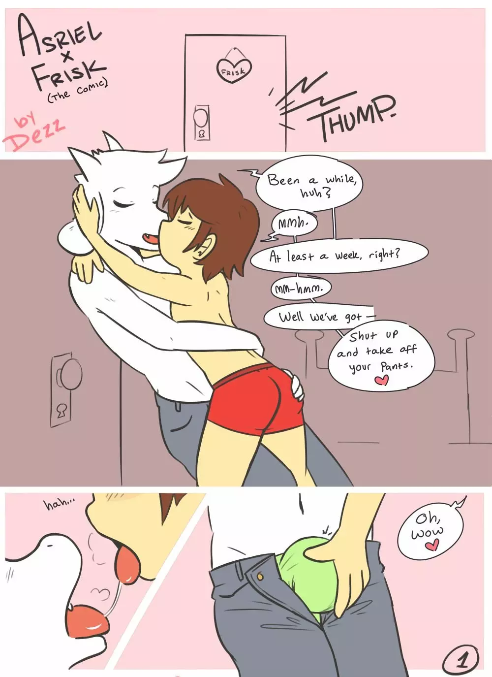 AsFrisk The Comic – page 1