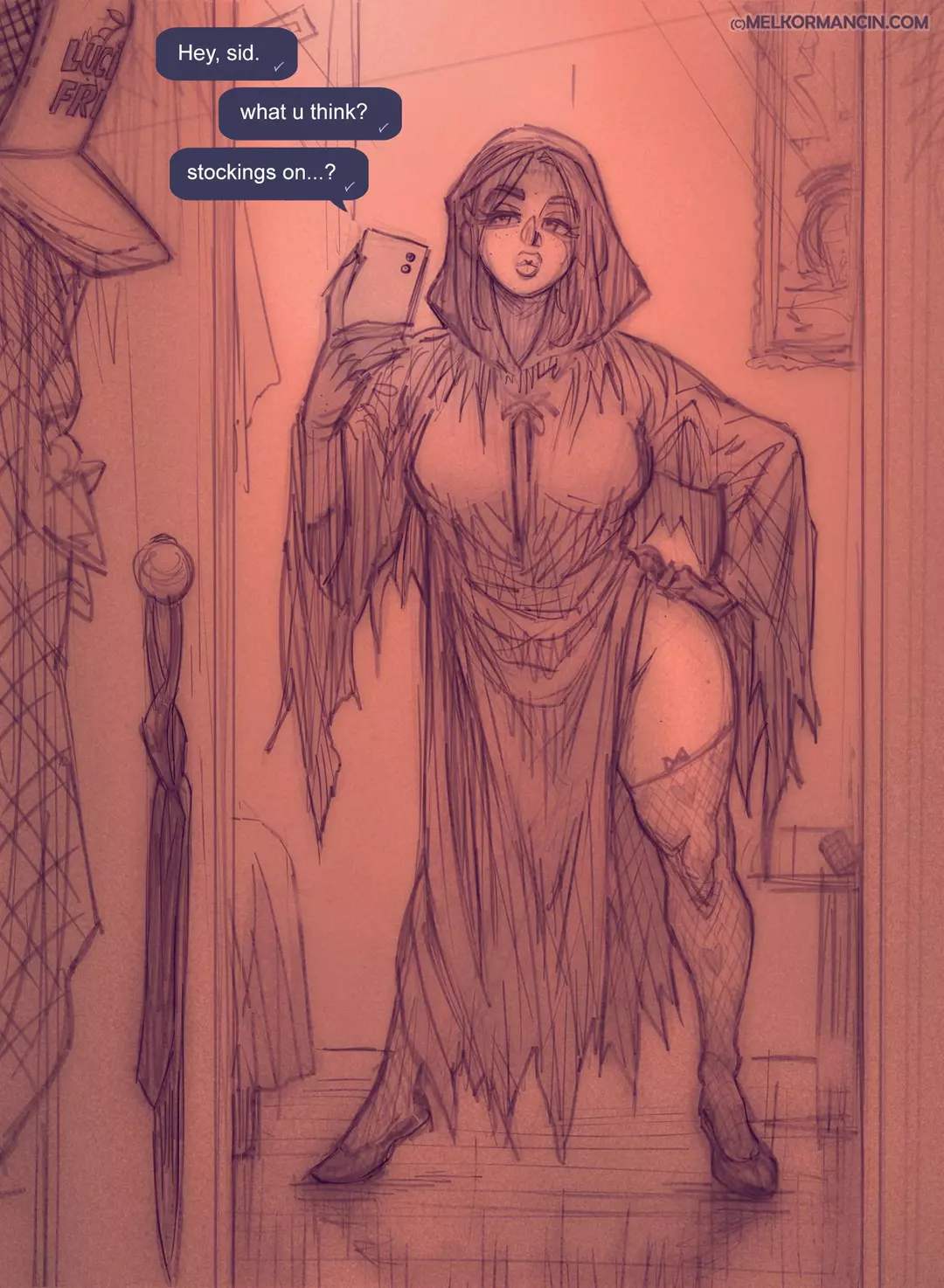 Artwork,Sketches, and Pinups Halloween 2021 – page 1