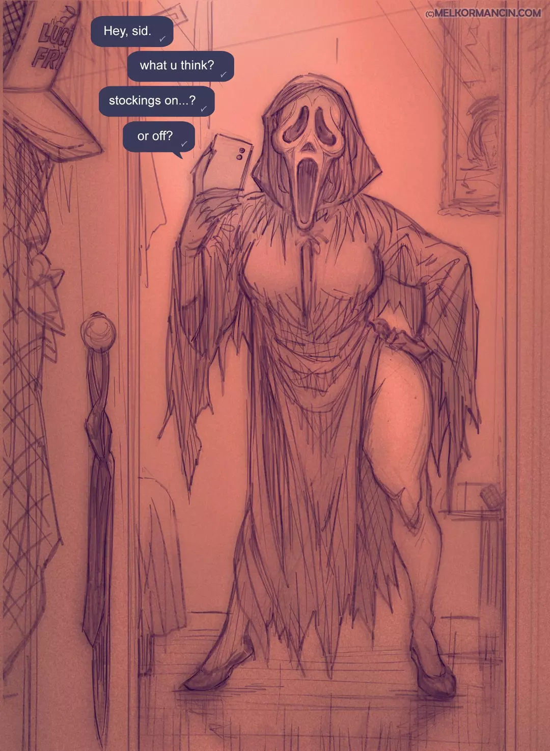 Artwork,Sketches, and Pinups Halloween 2021 – page 2
