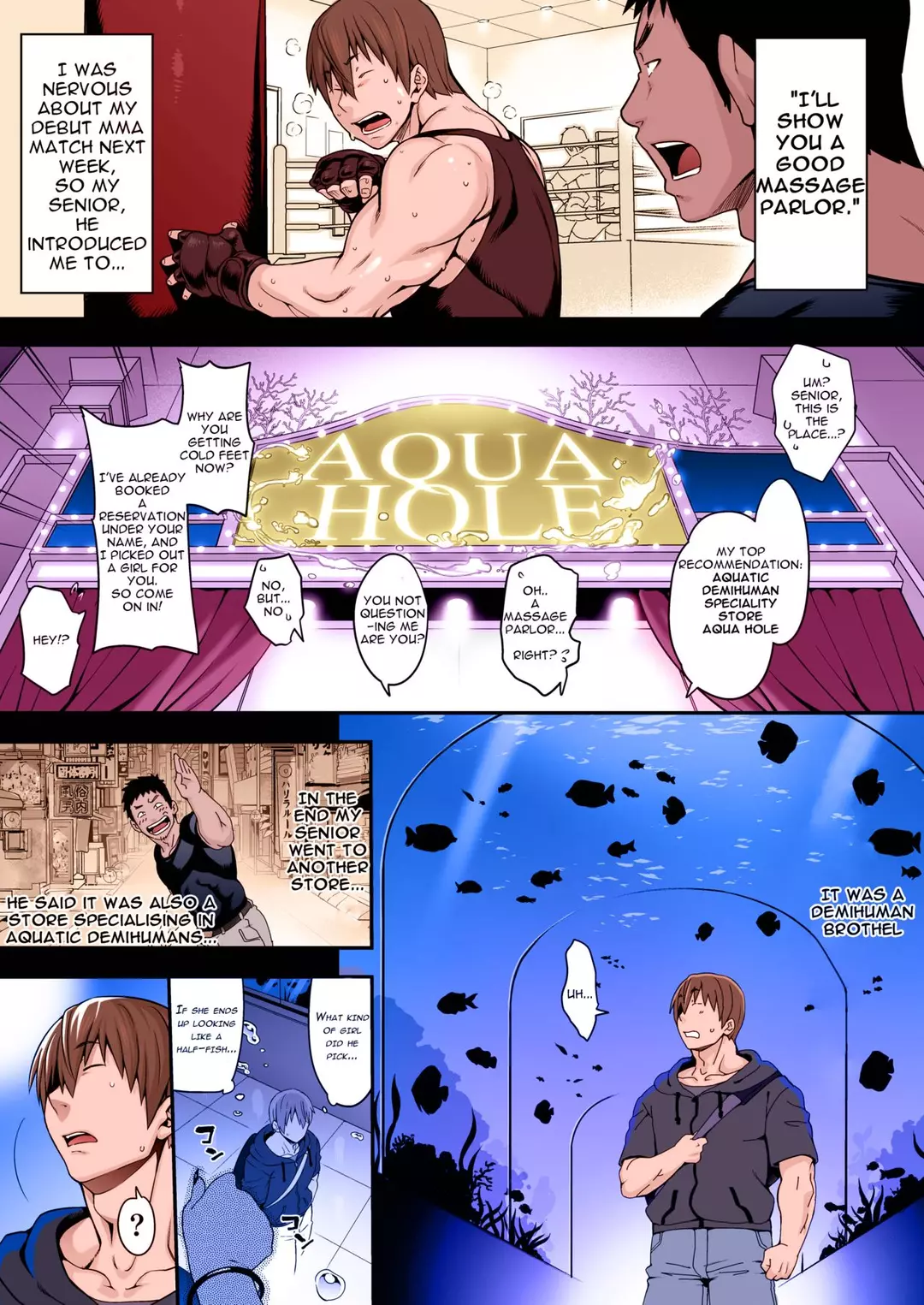 Bubble Shark Princess Akula – page 1